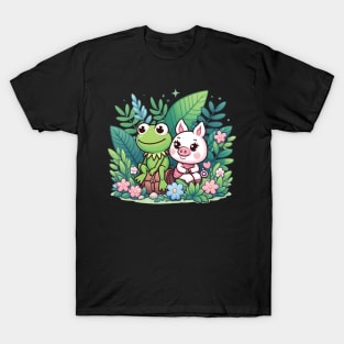 Happy Kermit and Miss Piggy T-Shirt